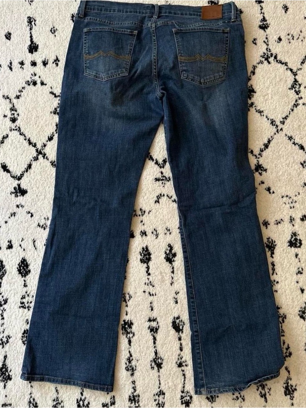 Lucky Brand Dark Blue Flared Jeans